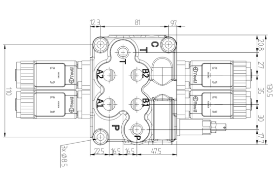 MB-3/2S-3160 /18ES3/28ES3/G-3/M3-12VDC 水力電磁気方向弁の選択