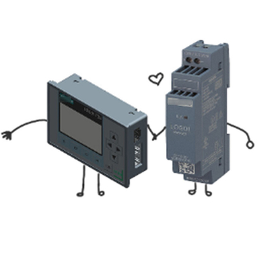 LOGO AM2 AQ 0-10V アナログ拡張モジュール 標準機械用のプログラム可能なコントローラ