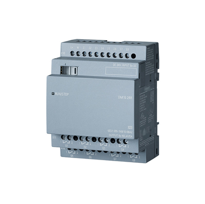 LOGO DM16 24R ロゴ 8 PLC拡張モジュール自動化のためのプログラム可能なコントローラ