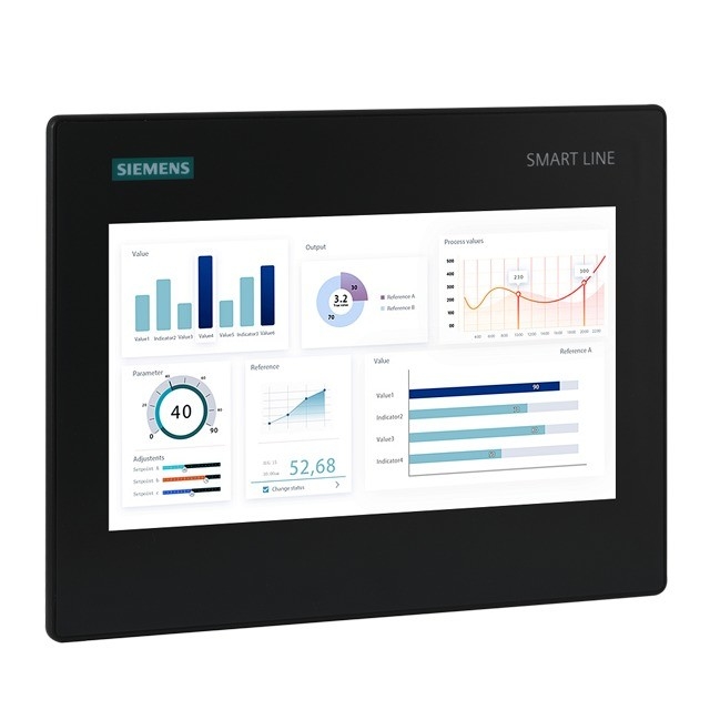 シメンス 6AV6648-0DC11-3AX0HMI スマート700 IE V4 イーサネットネットワーク用の7インチタッチスクリーン