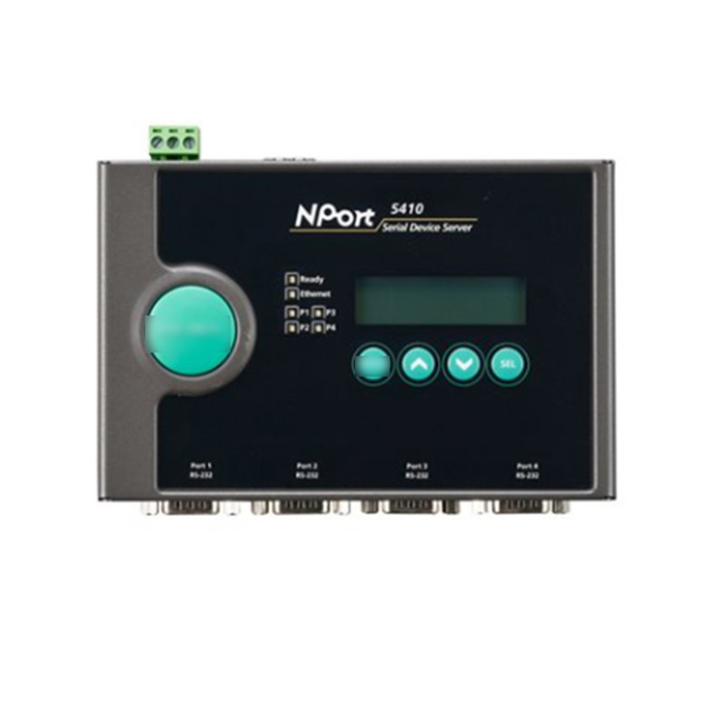 NPORT 5450 4ポート RS-232/422/485 MOXA産業自動化必需用のシリアルサーバー