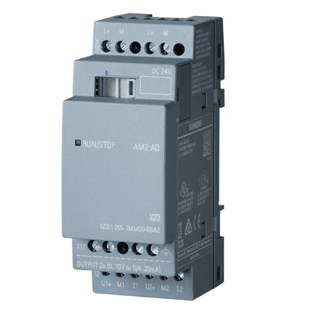 100% オリジナル シメンス PLC LOGO DM8 24R ロゴ 8 拡張モジュール 6ED10551HB000BA2