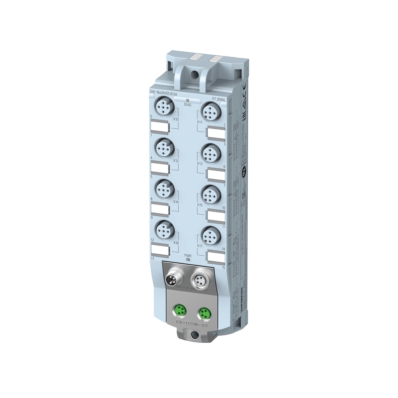 6ES7143-5AH00-0BA0 DIQ 16x24 V DC/0.5 A IP67 シメンス ET 200AL接続モジュール