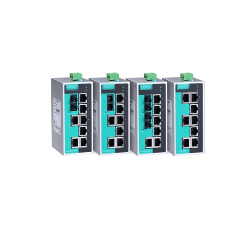 EDS-208A-MM-SC 産業自動化のための 8ポート管理されていない産業イーサネットスイッチ