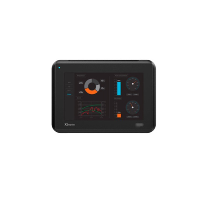 爆発防止制御パネル X2 marine 7 HB 7' HMI iX 実行時のTFT-LCDタッチスクリーン