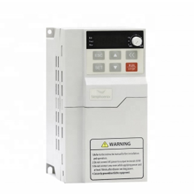 100% シンフォニックス 一般用周波数変換器 220V 3.0KW DL100-2S0030 68*149*110