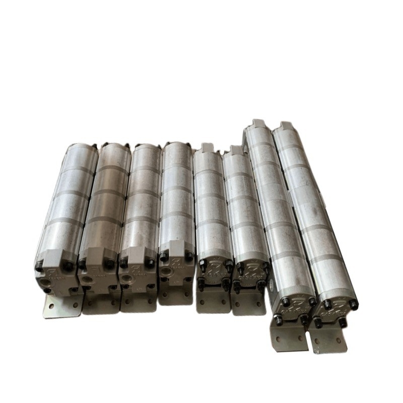 流量分割器 PLD20/4/CS-GE/14-GD/*4 480*120*130mm サイズと同期ギアモーター