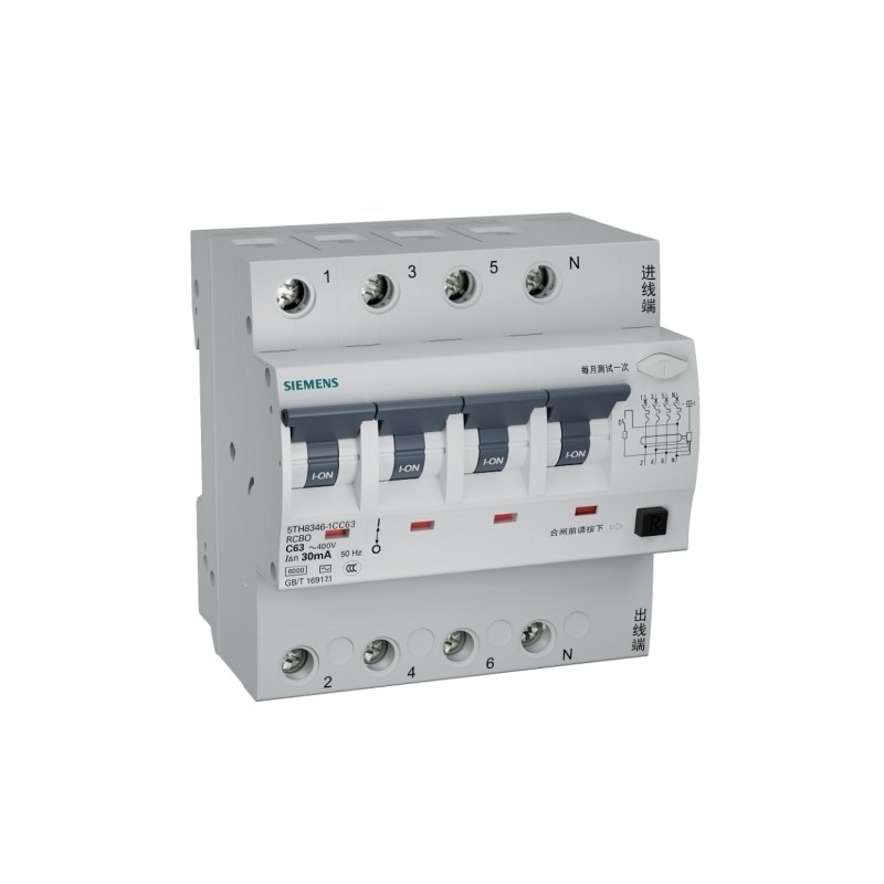 シメンス 5TH8346-1CC32 RCBO 4P C32 30mA ELE AC 通信インターフェイス用断路器
