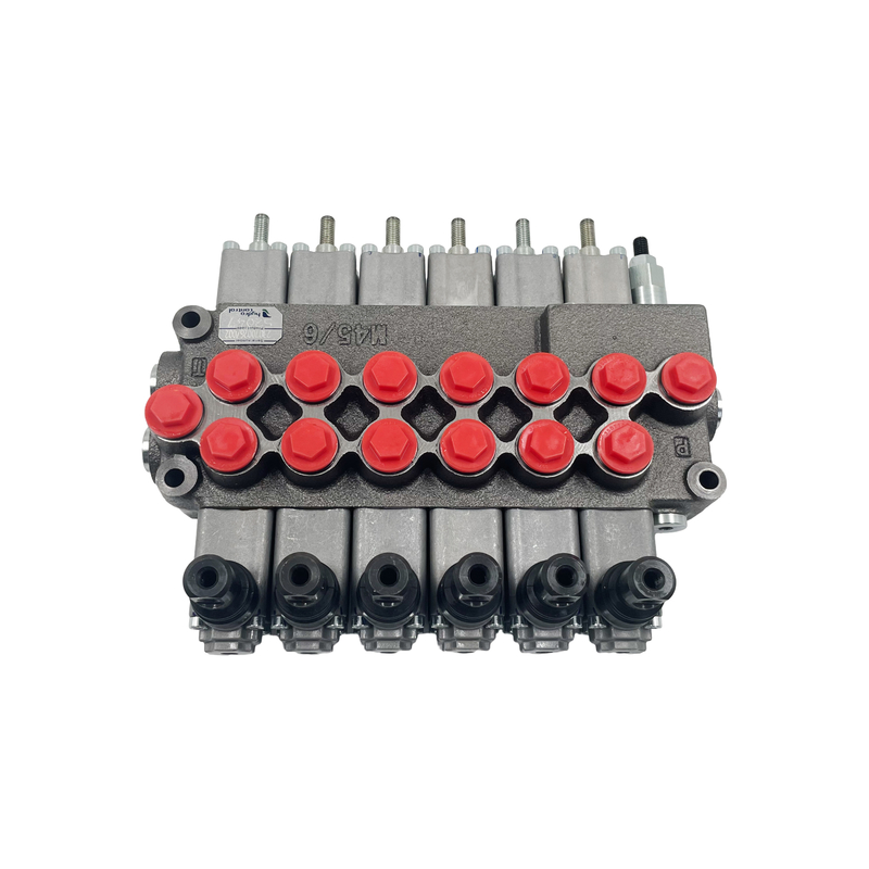 液圧掘削機 モノブロック M45/6 方向弁 G3/8&quot; オイルポートサイズ