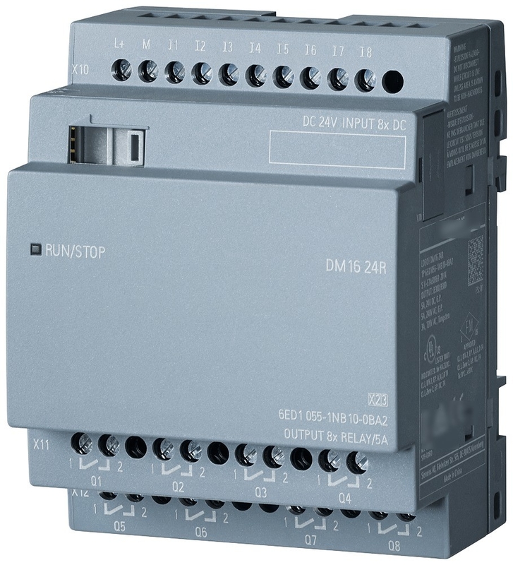 LOGO V8.1 6ED1052-1HB00-0BA8 ホストモジュールとRCEを搭載したプログラム可能な制御器