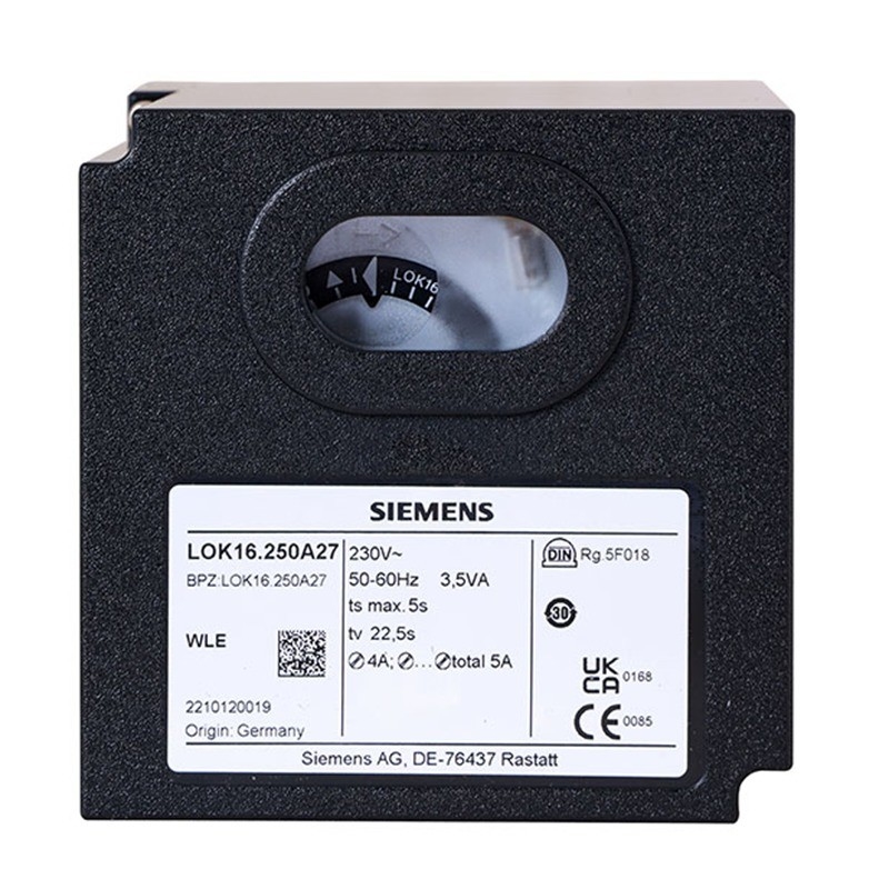 LEDディスプレイと顧客要求 LOK16.250A27 オイルバーナー制御ユニバーサル シメンス