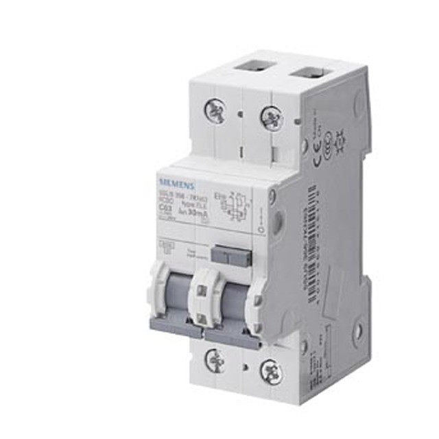 100% オリジナル 5SU9326-1CN32 RCBOタイプ AC 30MA 6KA 2P C32 シエメンズ 5SU9 ミニチュア残留電流断路器